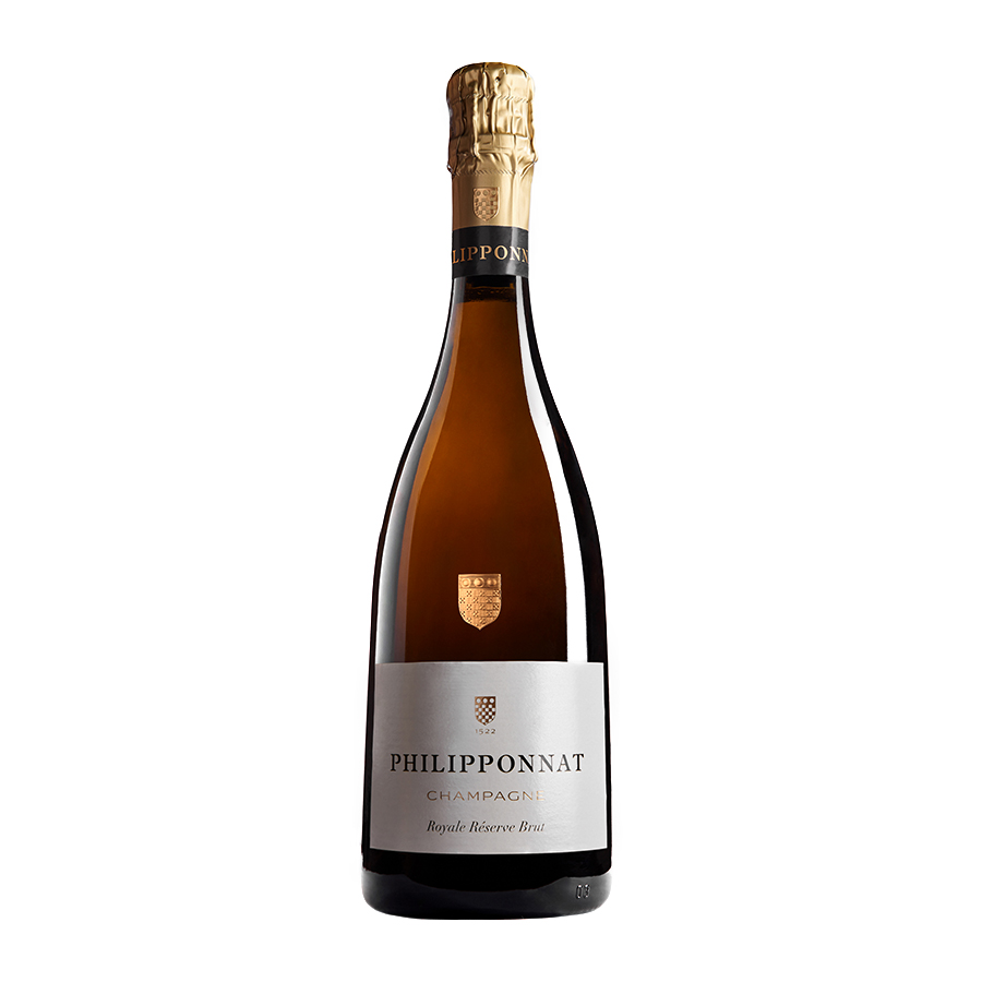 philipponnat champagne bottiglia di vino bianco isolato su sfondo bianco 